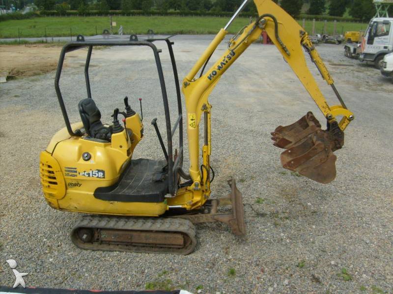 KOMATSU PC 15R-8 filtry